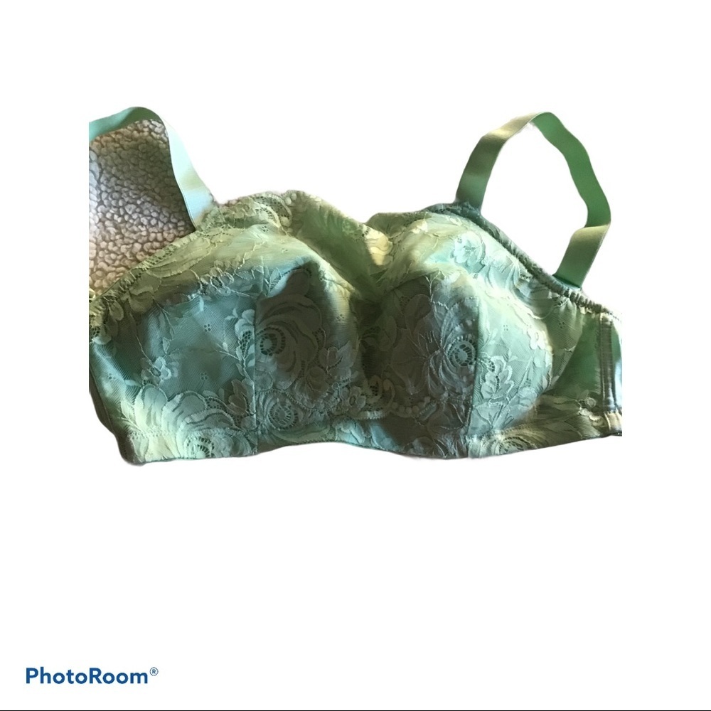 Instant Shaping Lacey Mint Green Bra 38DDD